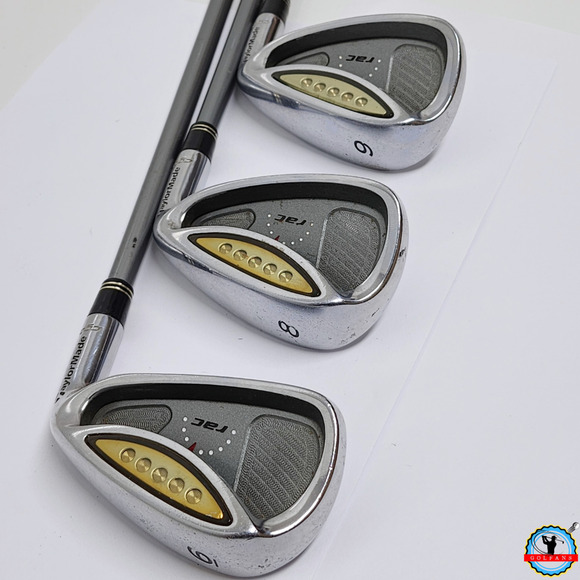 TaylorMade Other - TaylorMade RAC CGB 6 8 9 Irons Lot RH Graphite Regular-Flex (Fair, Bad Grips)